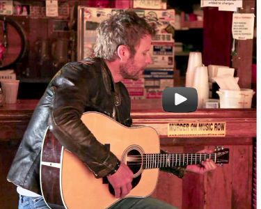 Dierks Bentley with Martin guitar