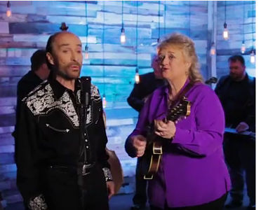 Lee Greenwood with Lorraine Jordan Lee Greenwood with Lorraine Jordan