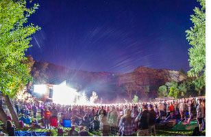 Planet Bluegrass Main Stage, photo by Tobin Voggesser