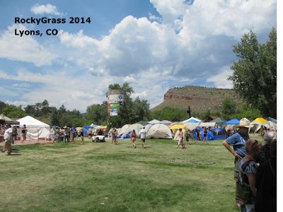 RockyGrass 2014 tents
